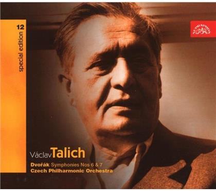 Antonin Dvorák (1841-1904), Vaclav Talich & The Czech Philharmonic Orchestra - Sinfonien Nr 6&7