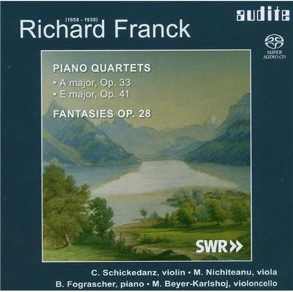 Various & Richard Franck - Klavierquartette (SACD)