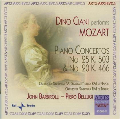 Dino Ciani & Wolfgang Amadeus Mozart (1756-1791) - Klavkonz Nr 25+20
