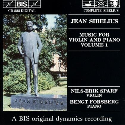Sparf/Forsberg & Jean Sibelius (1865-1957) - Musik F.Viol+Klav Vol 1