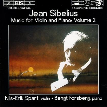 Sparf/Forsberg & Jean Sibelius (1865-1957) - Musik F.Viol+Klav Vol 2