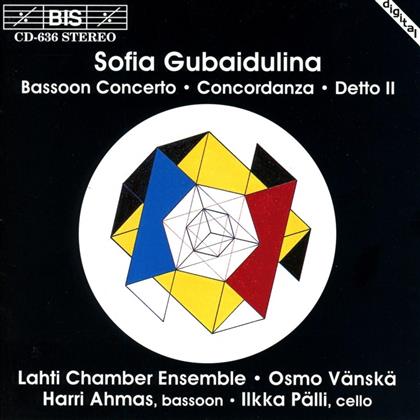 Ahmas/Pälli & Sofia Gubaidulina - Fagottk/Concordanza/Detto 2
