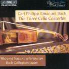 Hidemi Suzuki & Carl Philipp Emanuel Bach (1714-1788) - Cellokonz Wq170-172