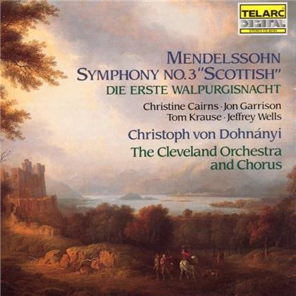 Dohnanyi Christoph Von / Cleveland Orch. & Felix Mendelssohn-Bartholdy (1809-1847) - Sinfonie Nr 3 / Walpurgisnacht