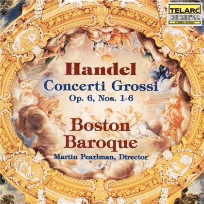 Boston Baroque, Georg Friedrich Händel (1685-1759) & Martin Pearlman - Concerti Grossi Op.6 Nr 1-6