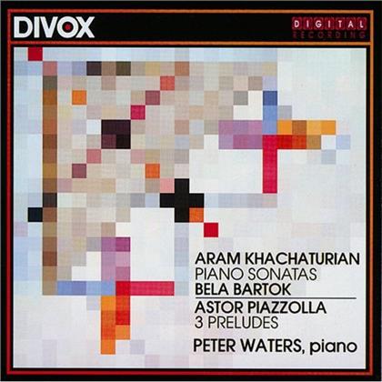 Khatcha/Piazzo/Barto & Peter Waters - Klav Sonaten/Preludes