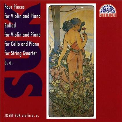 Suk/Hala/Panen/Klans & Josef Suk (1874 - 1935) - Melod F 2 Viol/Ballad/St.F Vio