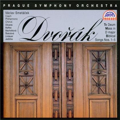 Olivares/Maffeo/Mach & Antonin Dvorák (1841-1904) - Te Deum/Messe/Lieder Op. 99