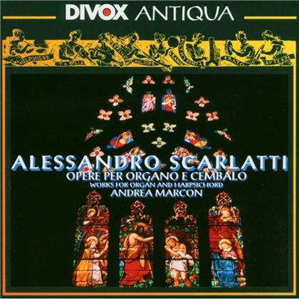 Andrea Marcon & Alessandro Scarlatti (1660-1725) - Werke Für Orgel Und Cembalo