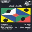 Wallin/Poentinen & Alfred Schnittke (1934-1998) - Violson Nr 1+2/Stille Nacht/Ua