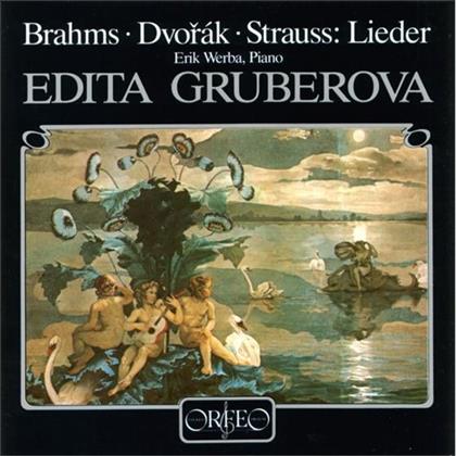 Johannes Brahms (1833-1897), Antonin Dvorák (1841-1904), Richard Strauss (1864-1949), Edita Gruberova & Erik Werba - Ausgewählte Lieder