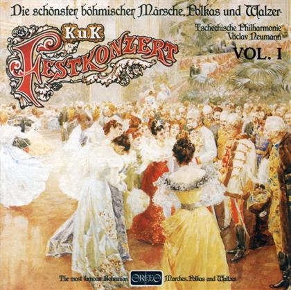 Vaclav Neumann & Tschechische Philharmonie - K.u.K Festkonzert - Die schönsten böhmischen Märsche, Polkas und Walzer Vol. 1