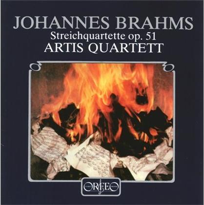 Artis Quartett & Johannes Brahms (1833-1897) - Streichquart Op.51
