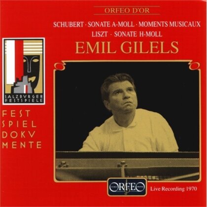 Emil Gilels & Schubert/Liszt - Son D784/Mom.Mus D780/Son H-M