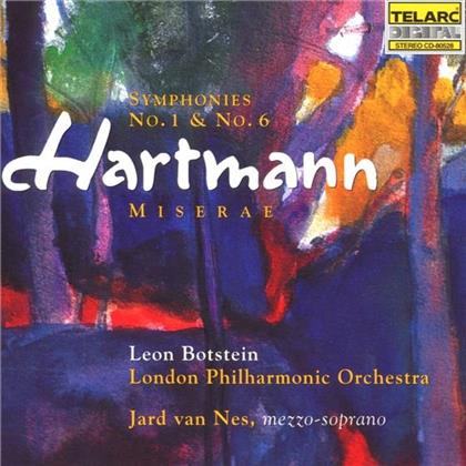 Van Nes & Hartmann - Sinfonie Nr 1+6/Miserae