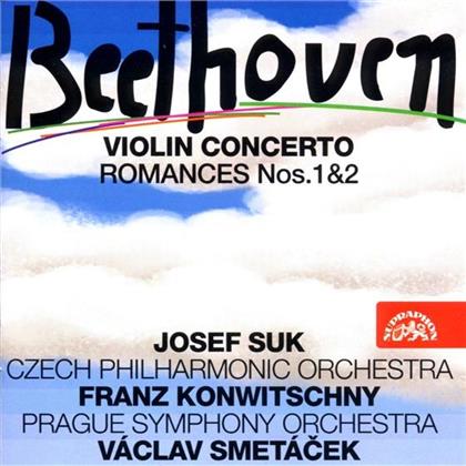 Josef Suk (1874-1935) & Ludwig van Beethoven (1770-1827) - Violinkonzert/Romanze 1+2