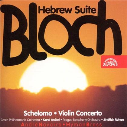 Navarra Andre / Bress & Bloch - Schelomo/Violink./Hebr.Suite