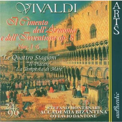 Stefano Montanari & Antonio Vivaldi (1678-1741) - Vier Jahreszeiten (Op8,1-6)