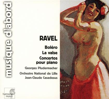 Georges Pludermacher & Maurice Ravel (1875-1937) - Bolero/La Valse/Klavkonz.