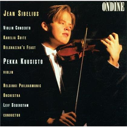 Kuusisto Pekka / Segerstam Leif / Hpo & Jean Sibelius (1865-1957) - Violin Concerto / Karelia Suite Ua.