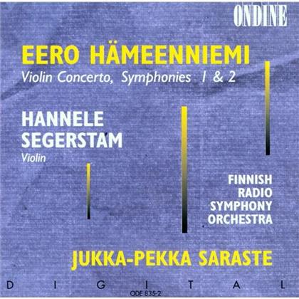 Hannele Segerstam & Hämeeniemi - Violin Concerto/Sinfonien 1&2