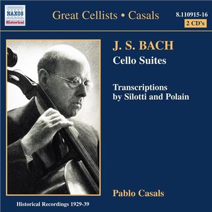 Pablo Casals (1876 - 1973) & Johann Sebastian Bach (1685-1750) - Cellosuiten