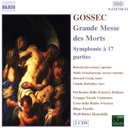 Maite Arruabarrena, Howard Crook, Claude Darbellay & Gossec - Requiem - Grande Messe des Mortes (2 CDs)