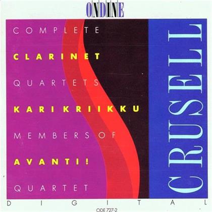 Kari Kriikku & Crusell - Klarinettenquartette