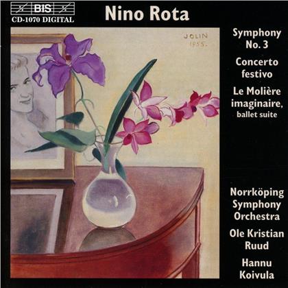 --- & Nino Rota (1911-1979) - Sinf Nr3/Conc Festivo/Moliere