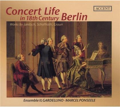 Ens Il Gardellino & Diverse Barock - Concert Life 18Th Cent.Berlin
