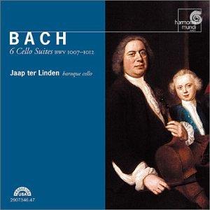 Johann Sebastian Bach (1685-1750) & Jaap Ter Linden - 6 Cello Suites BWV 1007-1012 - Cellosuiten Nr. 1-6