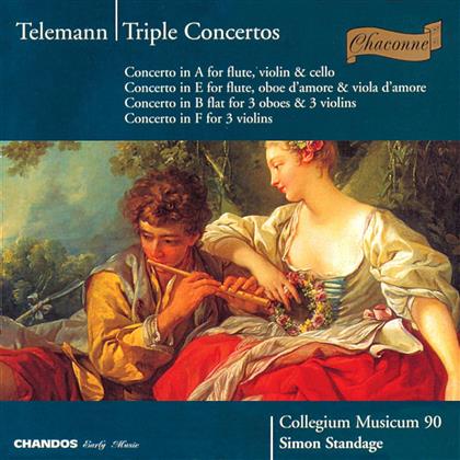 Various & Georg Philipp Telemann (1681-1767) - Triple Concerti