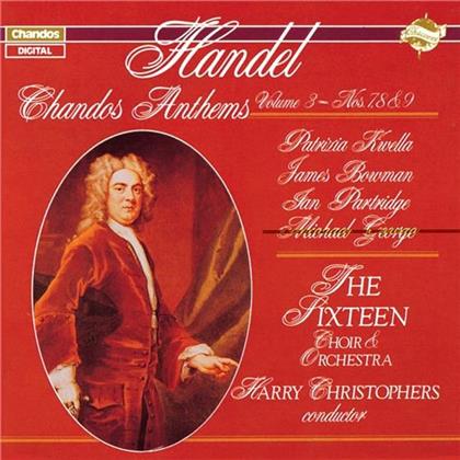 Kwella Patrizia / Bowman & Georg Friedrich Händel (1685-1759) - Chandos Anthems Vol 3