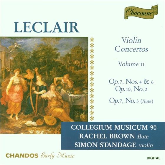 Standage/Brown Rache & Leclair - Violin-& Flötenkonzerte