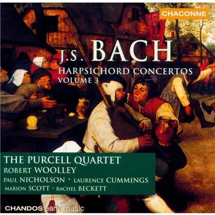 The Purcell Quartet & Johann Sebastian Bach (1685-1750) - Harpsichord Concertos Vol 2