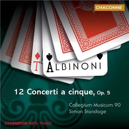 Standage/Collegium Musicum 90 & Tomaso Albinoni (1671-1751) - 12 Concerti A Cinque