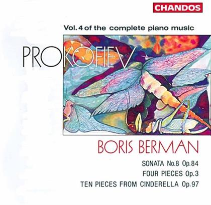 Boris Berman & Serge Prokofieff (1891-1953) - Piano Vol 4