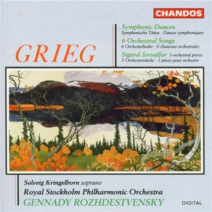 Solveig Kringelborn & Edvard Grieg (1843-1907) - Songs