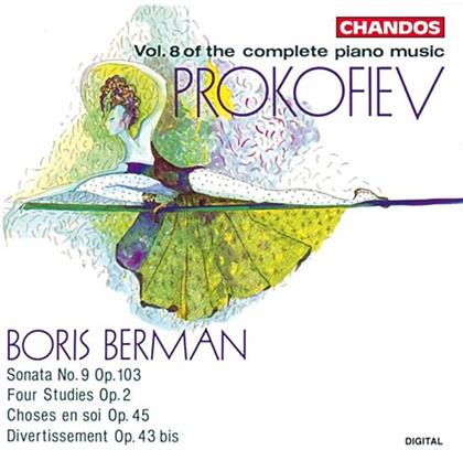 Boris Berman & Serge Prokofieff (1891-1953) - Piano Music 8