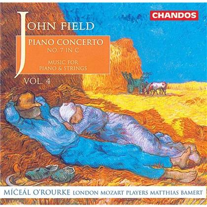 Miceal O'Rourke, Matthias Bamert, London Mozart Players & John Field - Piano Concerto No. 7 in C - Music for Piano & Strings Vol. 4