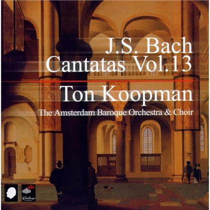 Koopman Ton / Amsterdam Baroque & Johann Sebastian Bach (1685-1750) - Kantaten Vol.13 (3 CD)