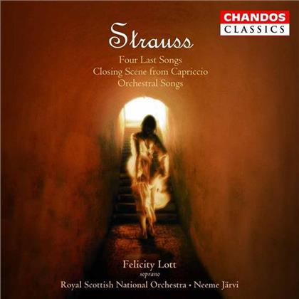 Richard Strauss (1864-1949), Neeme Järvi, Felicity Lott & The Royal Scottish National Orchestra - Four Last Songs, Closing Scene from Capriccio, Orchestral Songs