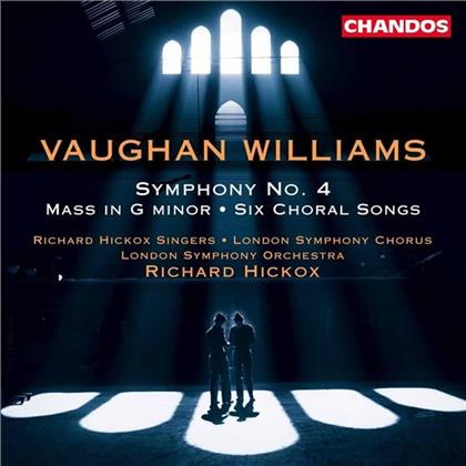 --- & Ralph Vaughan Williams (1872-1958) - Sinf.4/Mass G-Moll/Choral Song (SACD)