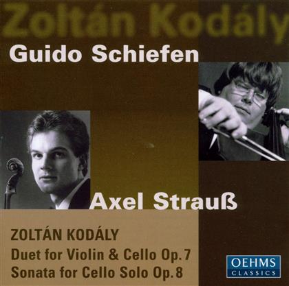 Schiefen Guido / Strauss & Zoltán Kodály (1882-1967) - Werke F.Cello+Klavier