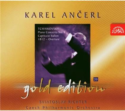 Sviatoslav Richter & Peter Iljitsch Tschaikowsky (1840-1893) - Klavkonz Nr 1/Capr Ital/1812