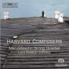 Mendelssohn Q/Shelto & Diverse Streichquart - Harvard Composers (SACD)