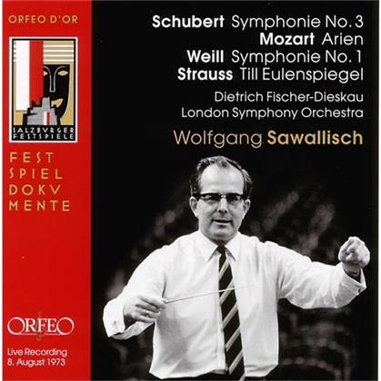 Dietrich Fischer-Dieskau & Weill/Mozart - Symph.1/Konzertarien