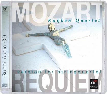 Kuijken Quartet & Wolfgang Amadeus Mozart (1756-1791) - Requiem (Quartett-Fassung) (SACD)