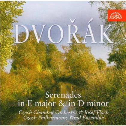 Josef Vlach, Czech Chamber Orchestra, Czech Philharmonic Wind Ensemble & Antonin Dvorák (1841-1904) - Serenaden Op44+22