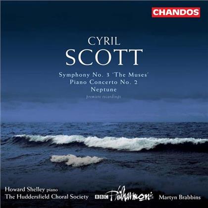 Howard Shelley & Scott - Symphonie 3/Klavi.Konzert
